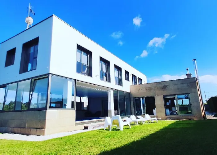 Casa de Férias Casa Rial 47 Con Piscina Climatizada Sanxenxo